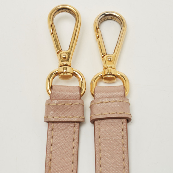 PRADA Beige Saffiano Lux Leather Small Galleria Tote - Picture 8 of 8